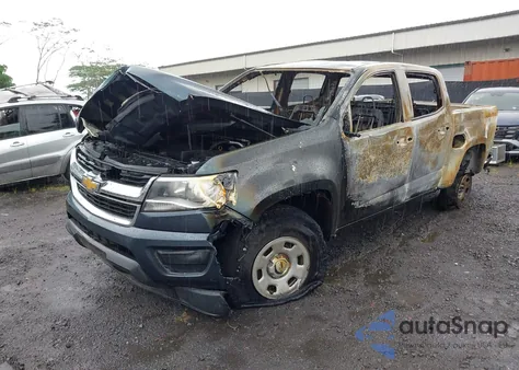 2019 Chevrolet Colorado Wt из США, поврежденный, VIN 1GCGSBEA1K1305803